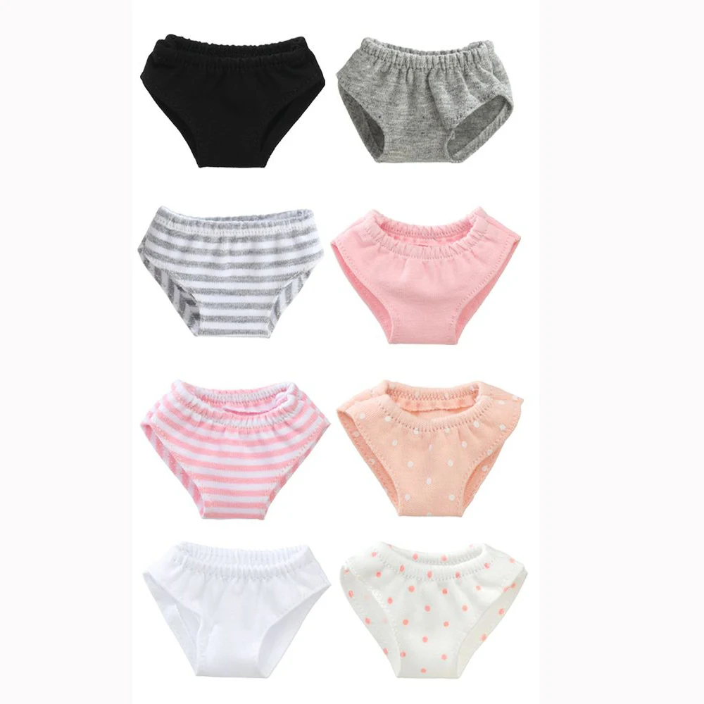 Multicolor Mini Puppe Kleidung Panty Unterwäsche Puppe Briefs Geeignet für 1/6 1/4 Puppe Kinder Spielzeug Puppe Kleidung Zubehör