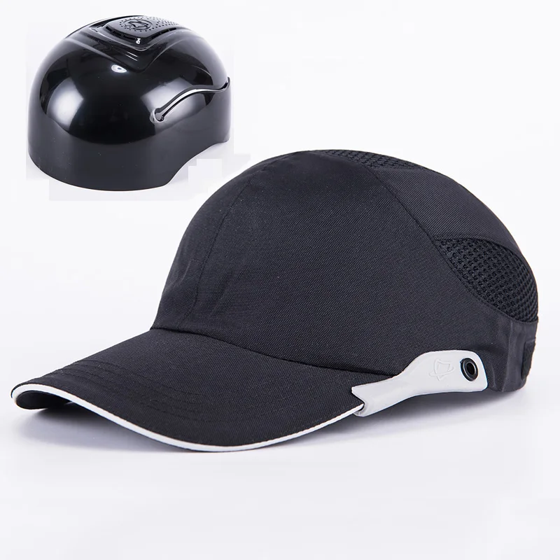 Bump Cap Safety Helmet Work Safety Hat Breathable Security Lightweight Helmets Baseball Style For Outside Door Workers