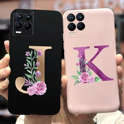 Cute Letters Case For Realme 8 Pro Case Realme 8 5G Soft Silicone TPU Fundas Phone Cases For Oppo Realme 8 8i Realme8 Pro Bumper