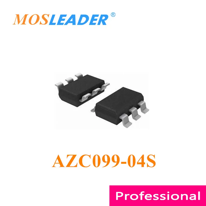 

Mosleader 1000PCS 3000PCS AZC099-04S SOT23-6 AZC099 Made in China High quality ESD