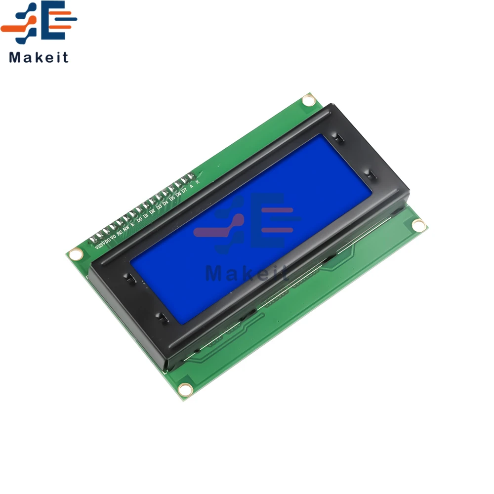 

Желто-синий дисплей LCD2004 IIC I2C TWI последовательный интерфейс SPI модуль адаптера 20X4 HD44780 экран подсветки символа для Arduino