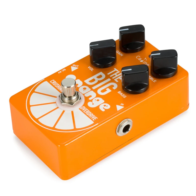 Caline CP-54 The Big Orange Overdrive Guitar Effect Pedal True Bypass Design Electric Guitar Parts & Accessories