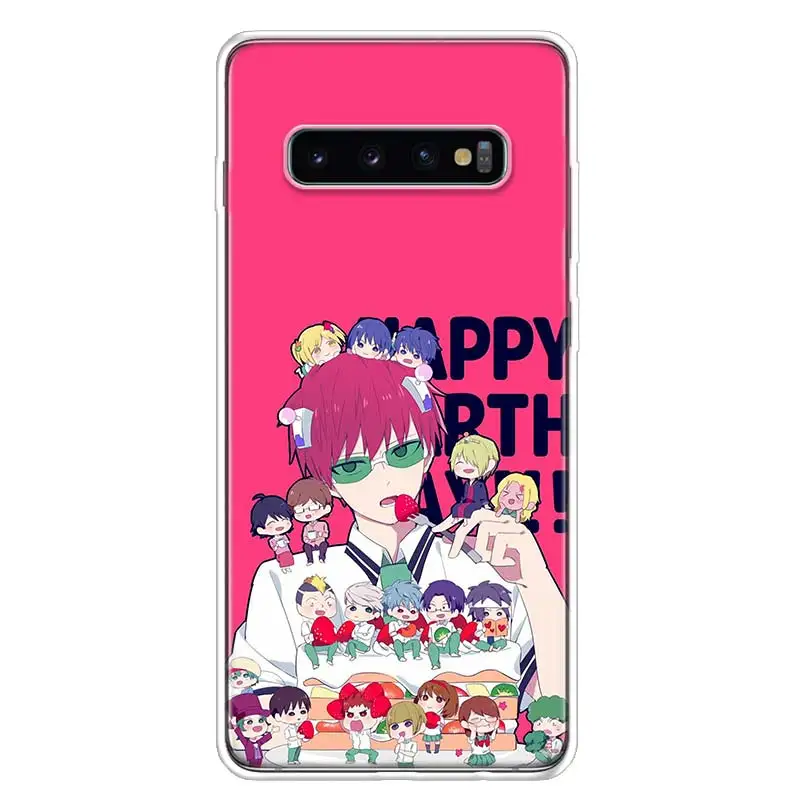 The Disastrous Life Of Saiki K Kusuo Phone Case For Samsung Galaxy A50 A51 A70 A71 A40 A41 A31 A30 A21S A20E A10 A11 A6 A7 A8 A9