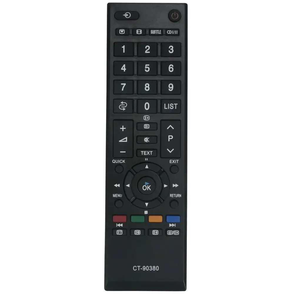 

New CT-90380 Replaced Remote Control fit for Toshiba LED/LCD TV CT-90351 CT-90336 CT-90329