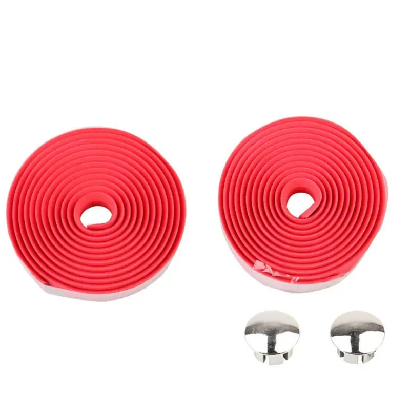 Fiets Stuur Tape Spons Fietsstuur Tape Anti-Slip & Demping Spons Fiets Handvat Tape Met Bar End Plug fiets Accessoires