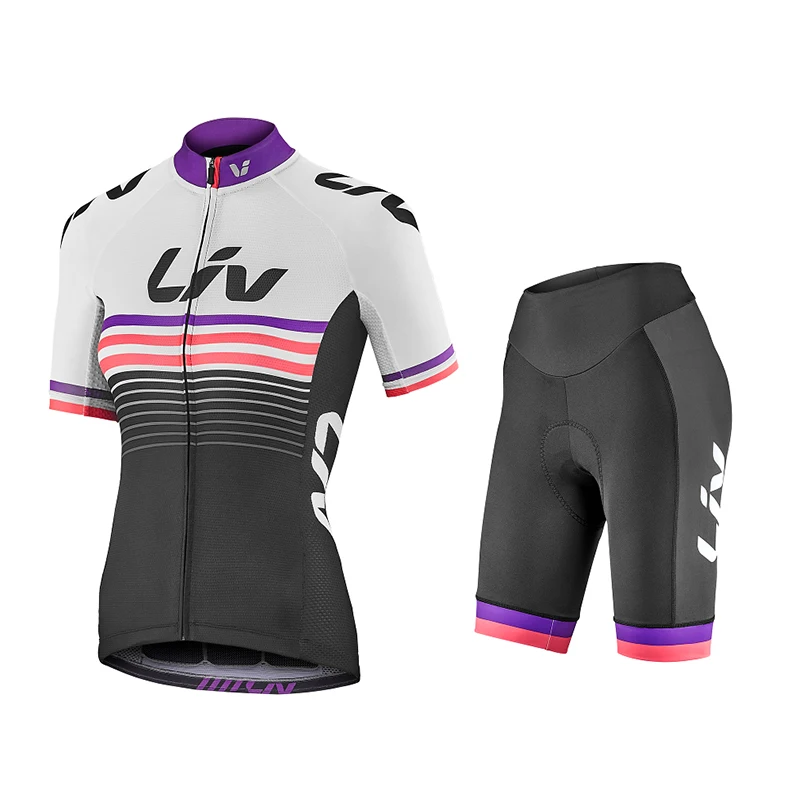 2023 Pro Team Women LIV Cycling Set Summer Women MTB Bike Cycling Clothing Bicycle Clothes Ropa Ciclismo Cycling Jersey Set