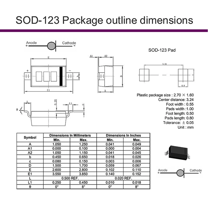 100PCS/LOT CRD Diode Kit S-272T S-352T S-452T S-562T S-822T S-103T S-123T S-153T S-183T L-1822 L-2227 L-2733 L-33SOD-123 SMD LED