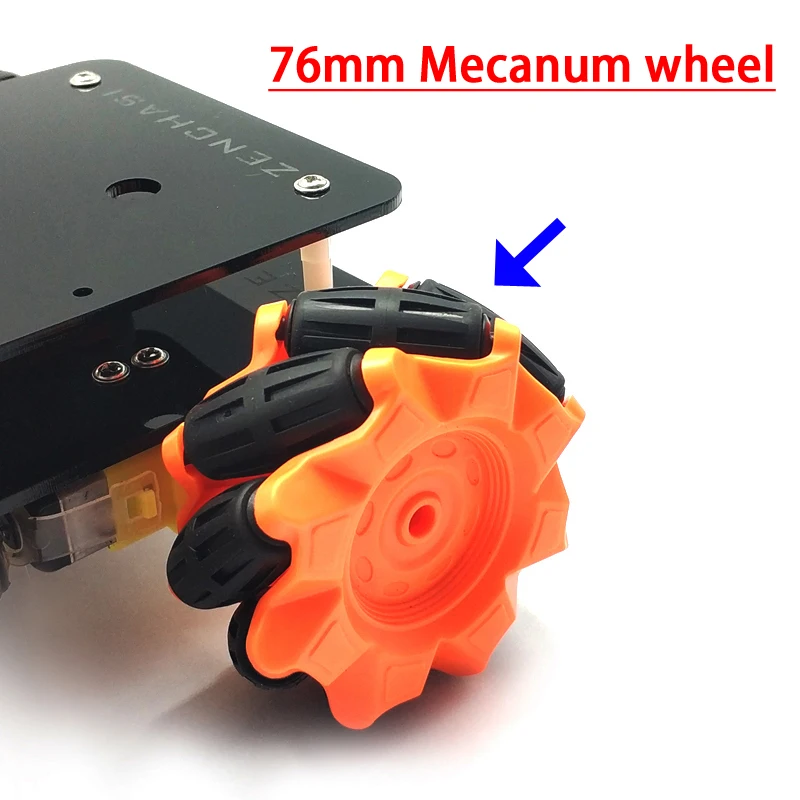 Nieuwe Upgrade Mecanum Wiel Omni-Directionele Robot Car Chassis Kit Met 4 Stuks Tt Motor Voor Arduino Raspberry Pi diy Speelgoed Delen