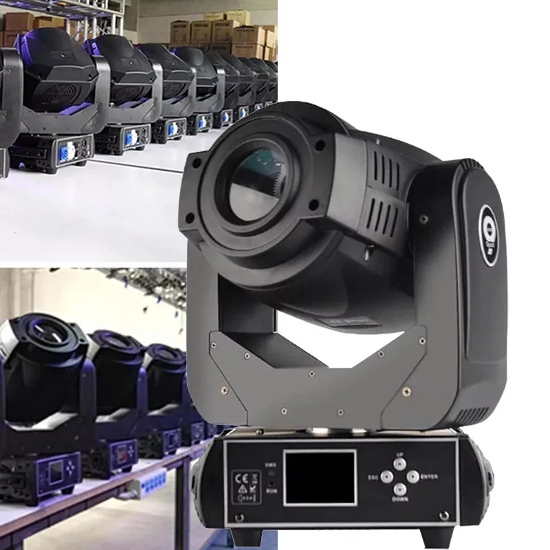 fast shipping dmx dj lights 90w bright led gobo moving head light stage effect iluminacao para disco club meeting party decoration 01