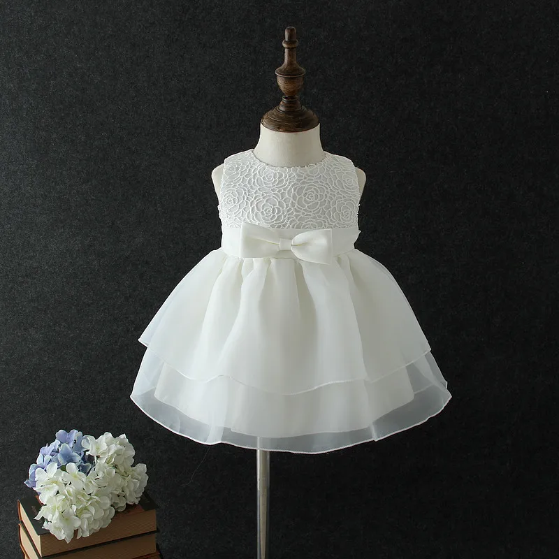 Elegant Latest New Baby Dress For 1 2 Old Baby Vestidos Fashion Summer Kid Clothing Baby Baptism Clothes ABD164704