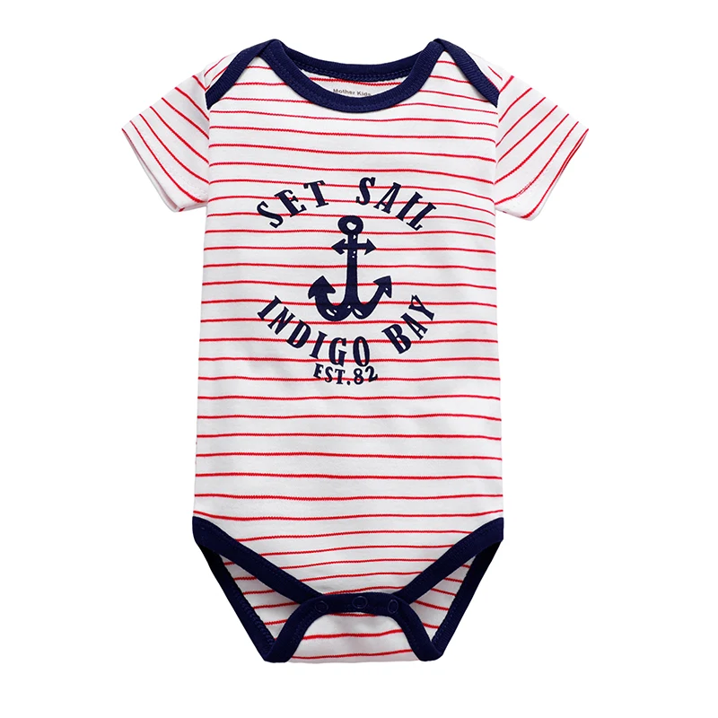 Vêtements pour bébés garçons, Body pour nouveau-nés filles, manches courtes, 3 6 9 12 18 24 mois, vêtements d\'été