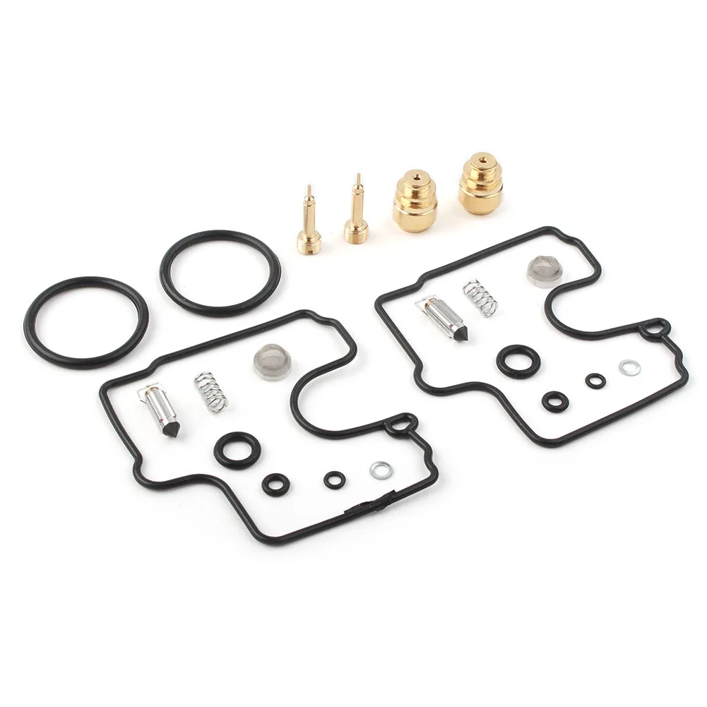 2Sets Motorcycle Carburetor Rebuild Kits For SUZUKI SV650 SV 650 S 1999 2000 2001 2002 SV650SU SV650U Carb Repair Parts