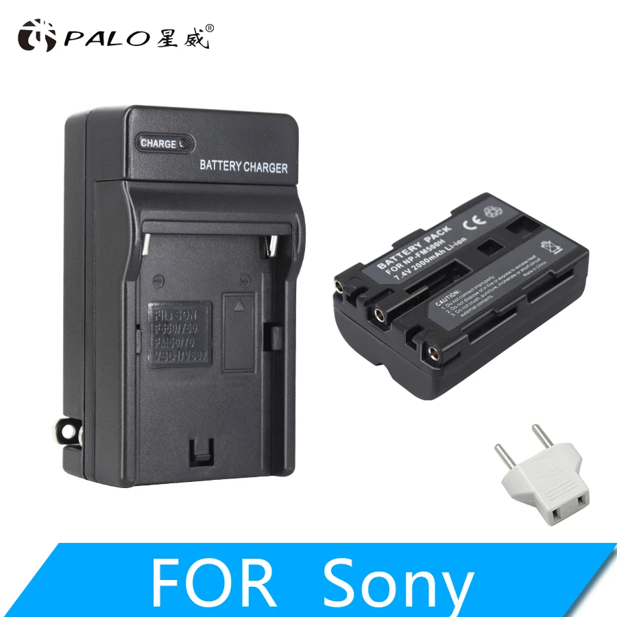 

PALO NP-FM500H NP FM500H Battery for Sony A57 A65 A77 A450 A560 A580 A900 A58 A99 A550 A200 A300 A350 A700 F717 Camera