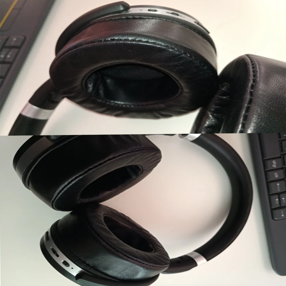 KQTFT белок кожи бархатные Запасные подушечки для наушников для SENNHEISER HD 4,50 BTNC наушники-амбушюры Запчасти наушник крышка подушки чашки