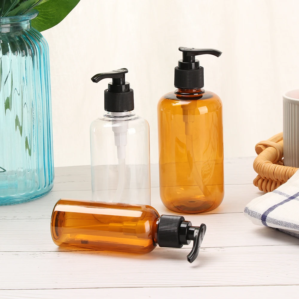 100/200/300 ML Bathroom Portable Soap Dispensers Lotion Shampoo Shower Gel Holder Soap Dispenser Empty Bath Pump Bottle Home