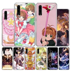 Card Captor Sakura Anime Cover Phone Case For Huawei P30 P20 P10 P40 P50 Pro Mate 20 40 30 10 Lite Popular Fundas Art Gift Coque