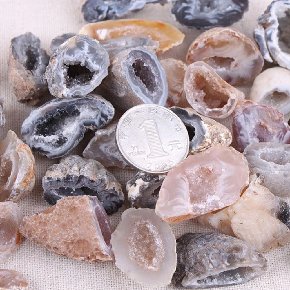 1 Pcs Oco Agate Half Geodes 3