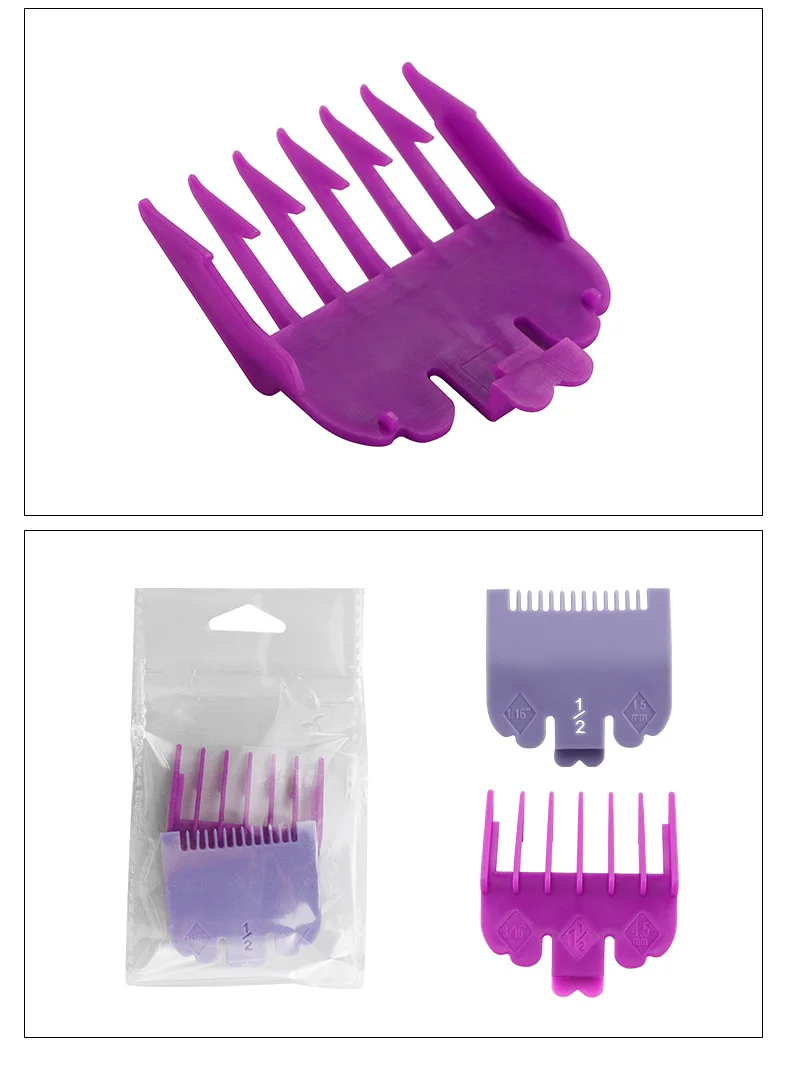 1,5mm 3mm 4,5mm Haarschneidemaschine Wachen Für Wahl Haarschnitt Maschine Friseur Grenze Kamm Elektrische Clippers Schneiden Guide kämme Y1214 – Detail 10