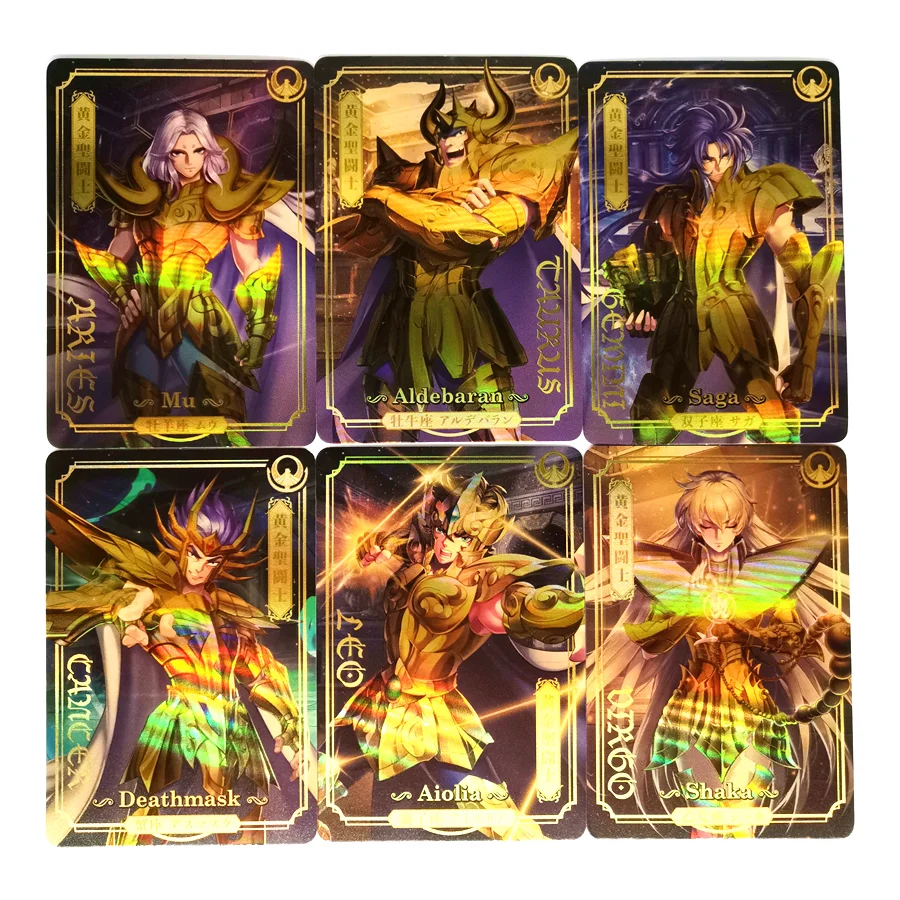 Original Saint Seiya 30th Anniversary Shanghai Railway Station Toys Hobbies Hobby Collectibles Game Collection Anime Cards