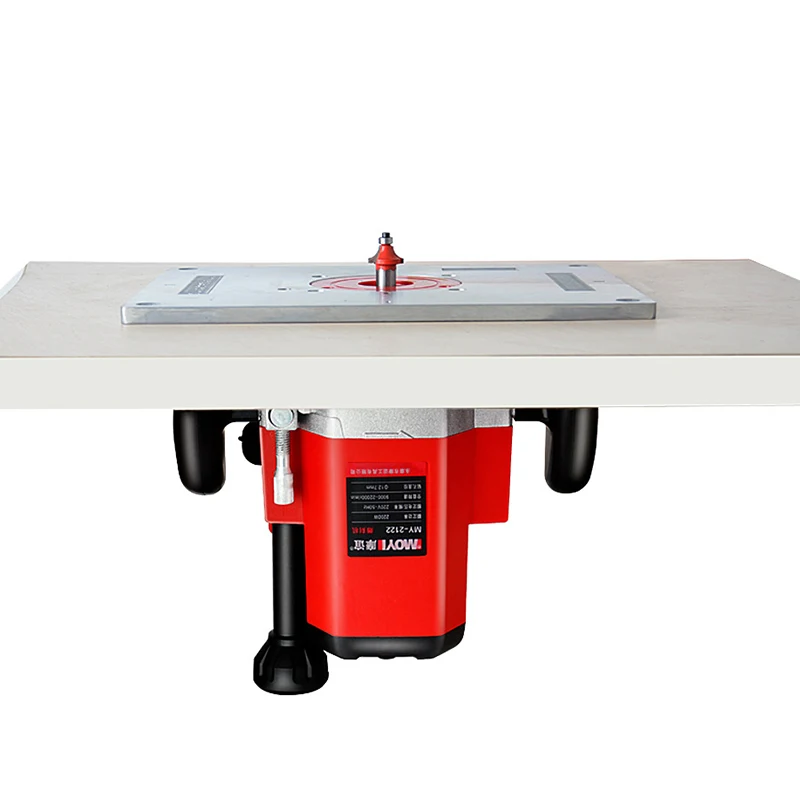 Electric Wood Milling Trimming Machine Flip Plate Guide Table Aluminum Router Table Insert Plate For Milling Cutter Machine