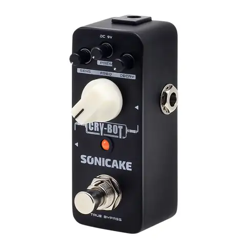 SONICAKE Cry-Bot Auto Wah filtro de sobre Pedal de efectos de bajo Funky QSS-07