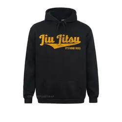 Jiu Jitsu tak się dzieje BJJ Grappling MMA Shirt najnowsze męskie bluzy bluzy z nadrukiem Hip hop sportowe jesienne