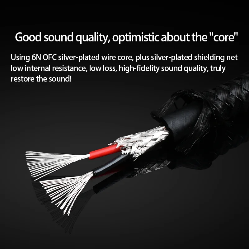 HIFI OFC посеребренный aux 3,5 мм разъем для гарнитуры к 2rca аудиосигнальному кабелю компьютерное и аудиосоединение