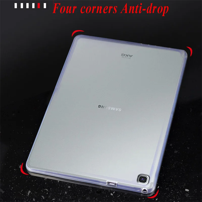 Funda A prueba de golpes para Samsung Galaxy Tab A, 8,0 pulgadas, 2019 SM-T290, S6 Lite, P610, 10,1, T515/T510, TPU, Silicona