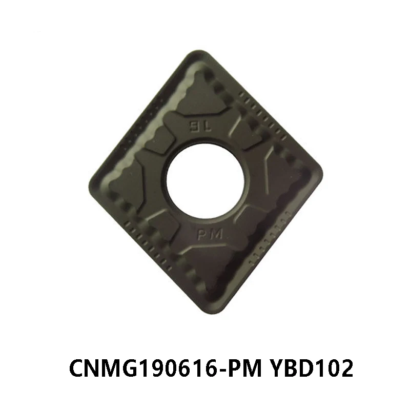 

100% Original CNMG190616-PM YBD102 Carbide Inserts for Cast Iron CNMG 190616 CNMG19 Lathe Cutter Turning Tools