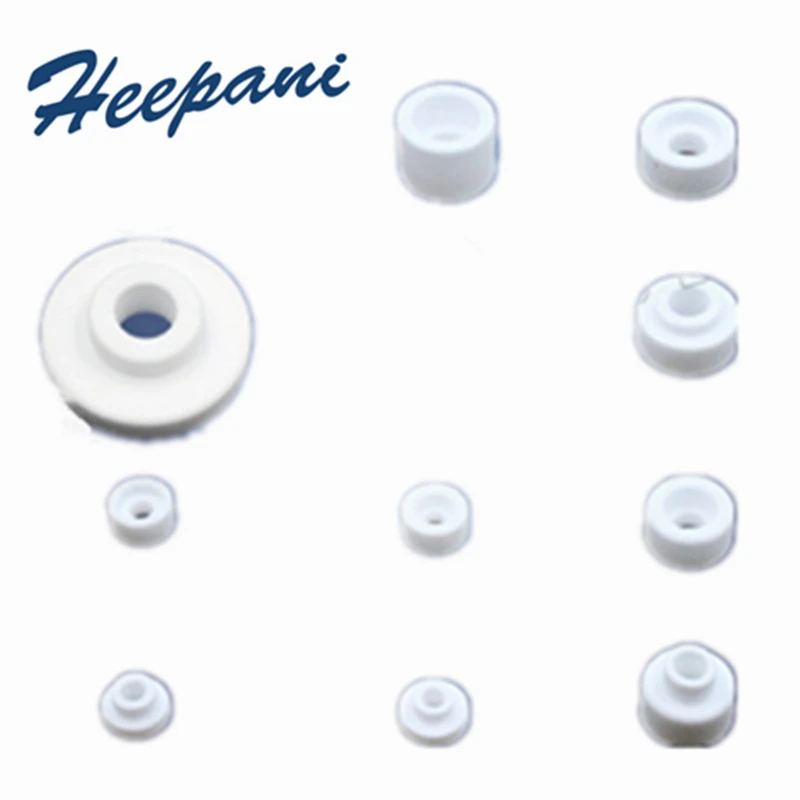 

20pcs Al2O3 ceramic seal ring alumina insulation steatite ceramic beads T type insulator parts industrial ceramic parts