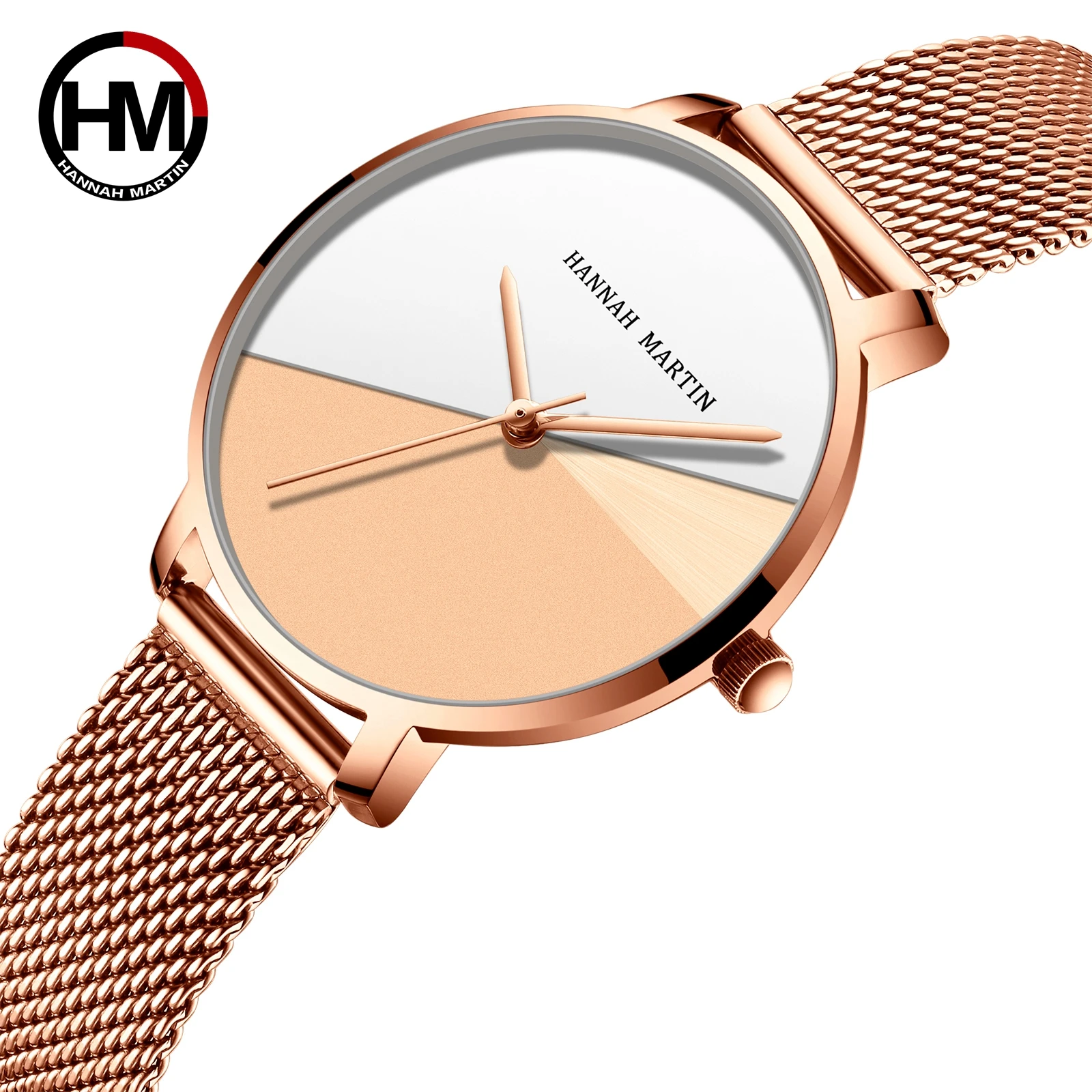 Fashion Japanese Quartz Movement Ladies Watch Luxury Design Private Drand Stainless Steel Mesh Belt Waterproof Ladies Wristwatch