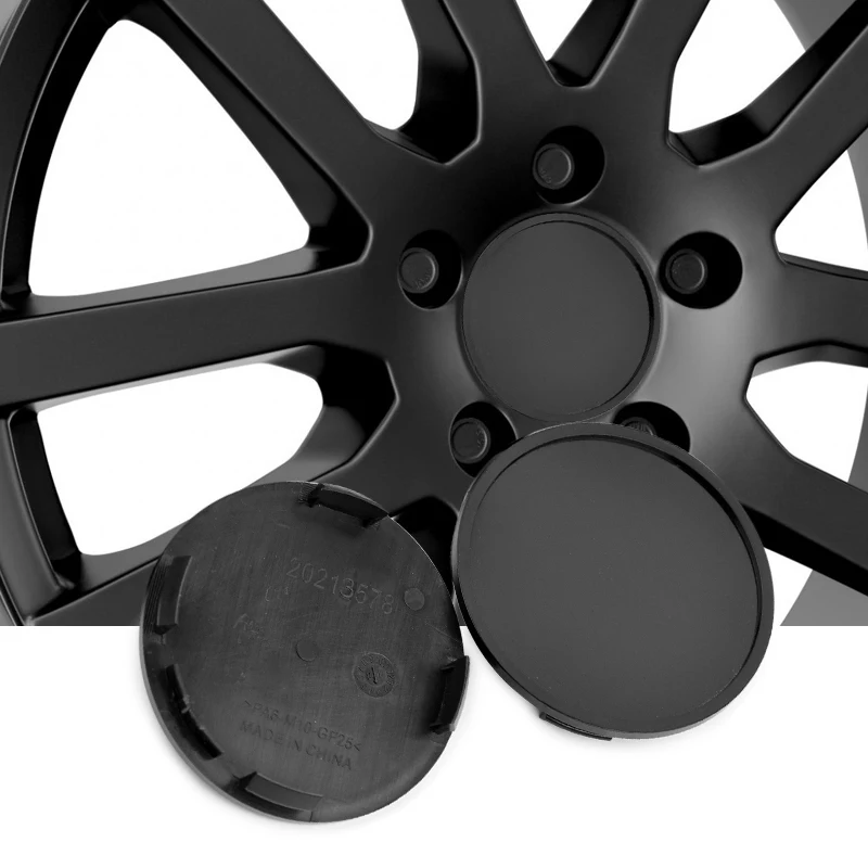 Impermeável Roda Hub Caps para Modificação, Rim Centro, Capa Contra Poeira, Acessórios do carro, Black Chrome, RS OITO, SSR, 76mm, 72mm, 4PCs