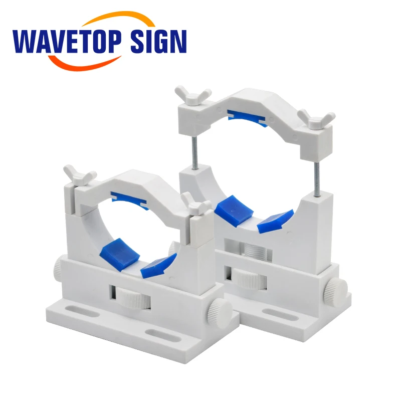 WaveTopSign Uchwyt rurki lasera CO2 Regulacja średnicy 50-80 mm Elastyczny plastikowy wspornik do grawerki laserowej CO2