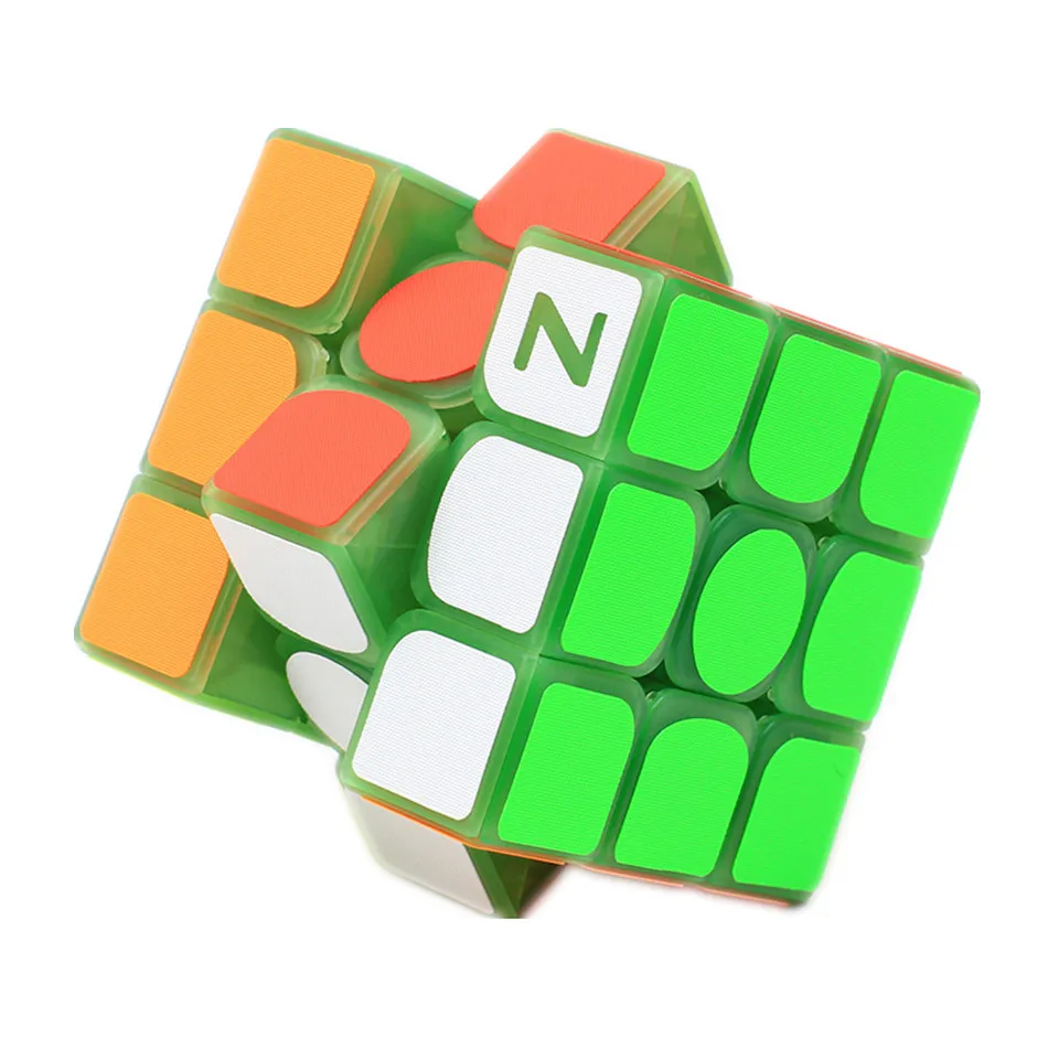 

Zcube Glow in the Dark 3x3x3 Magic Speed Cube Puzzle Cubo Magico Professional Learning&Educational Classic Toys Cube
