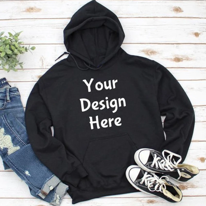 

Custom Women Long Sleeve Hoodie Unisex Spring Autumn 100% Cotton Hoody Outfit