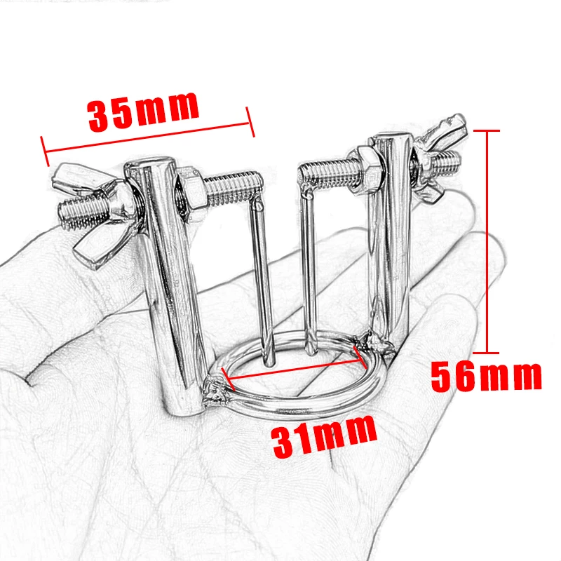 스테인레스 스틸 요도 확장기 남성용 조절 페니스 플러그 BDSM 슬레이브 카테터 Femdom 자극 대체 섹스 숍 완구