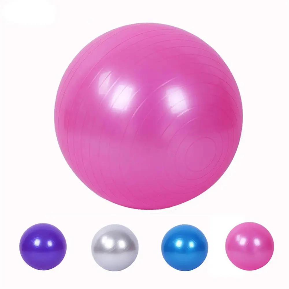 Yoga Balls Pilates Fitness Balls, Balance Massage at Home Gym Exercise Training Workout, 45cm, 55cm, 65cm, 75cm, 85cm, THANKSLEE