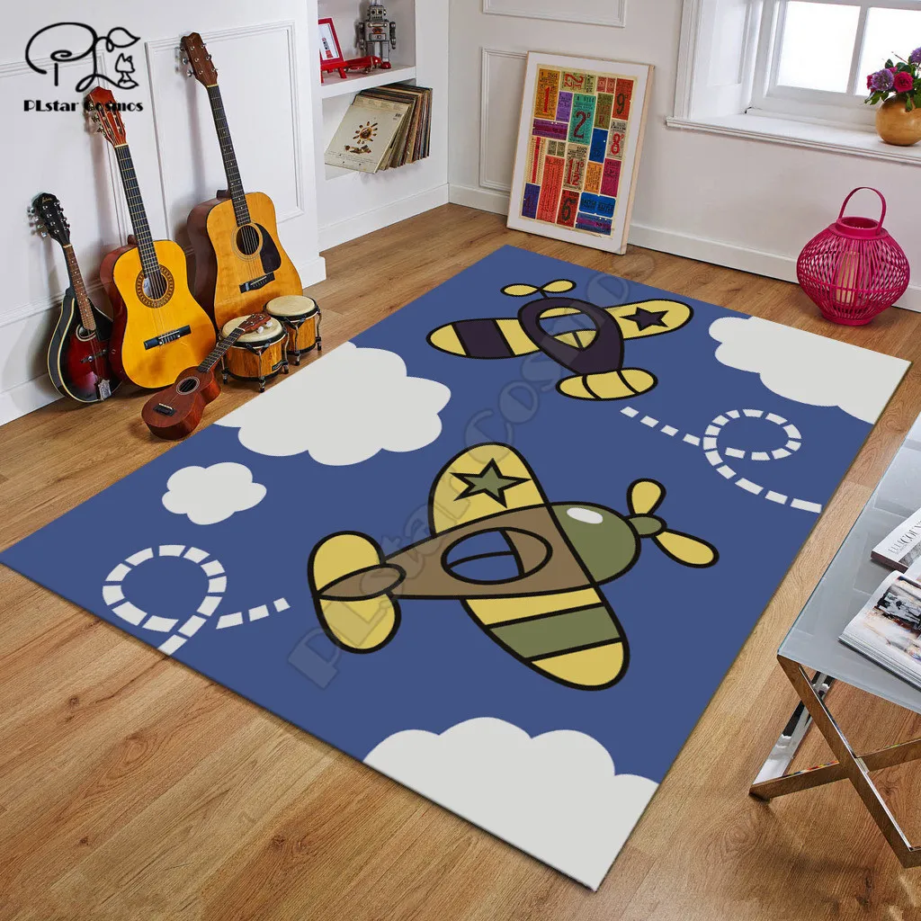 Lion zebra giraffe elephant Anti-Skid Area Floor Mat 3D Rug Non-slip Mat Dining Room Living Room Soft Child Bedroom Mat Carpet