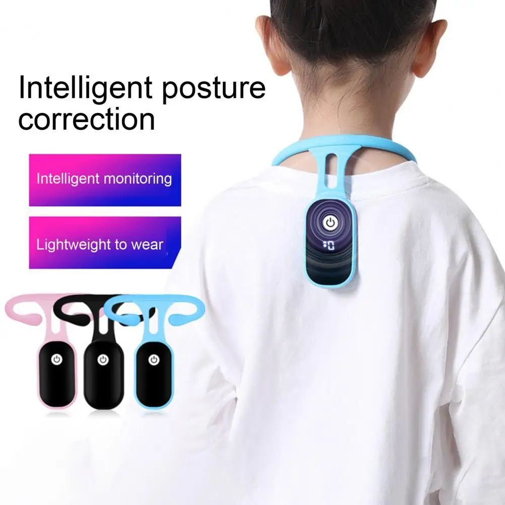 Posture Correction Device Intelligent Smart Reminder Portable Wear Back Posture Training Monitoring Corrector for Adults