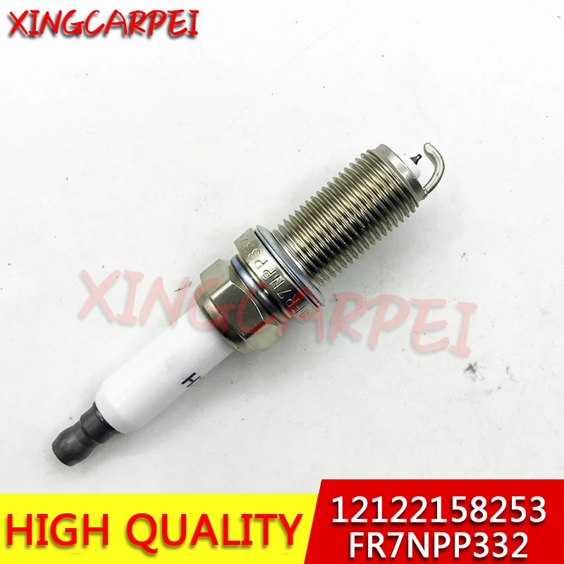 6Pcs/lot FR7NPP332 12122158253 Iridium Spark Plug fit for BMW E90 E91 E92 E93 E60 E61 E83 fit for Opel Insignia Vectra 12788884