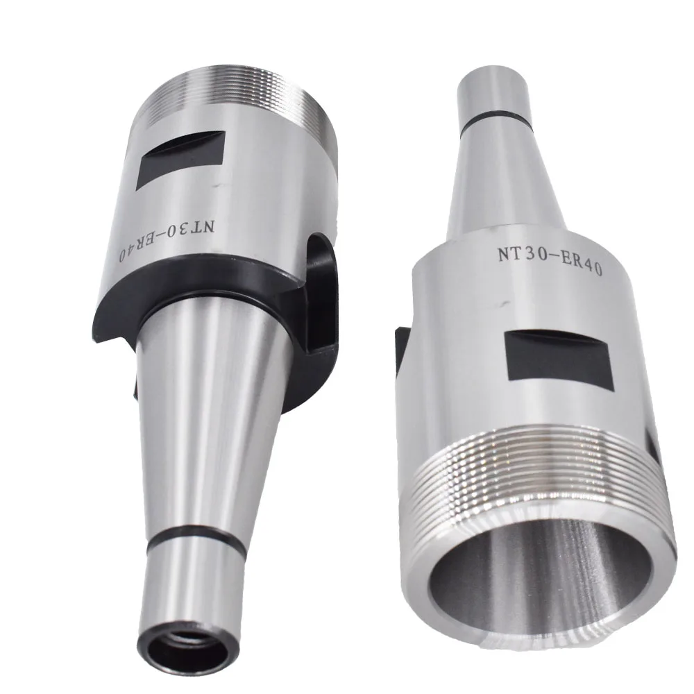 1pcs NT40 ER20 ER25 ER32 NT40 ER40 collet chuck tool holder M16 thread  for CNC machine