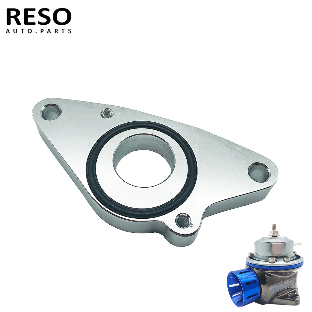 RESO--Blow Off Valve Adapter BOV Flange Adapter For Subaru WRX EJ20 EJ25 TOP MOUNT RS RZ BOV FV