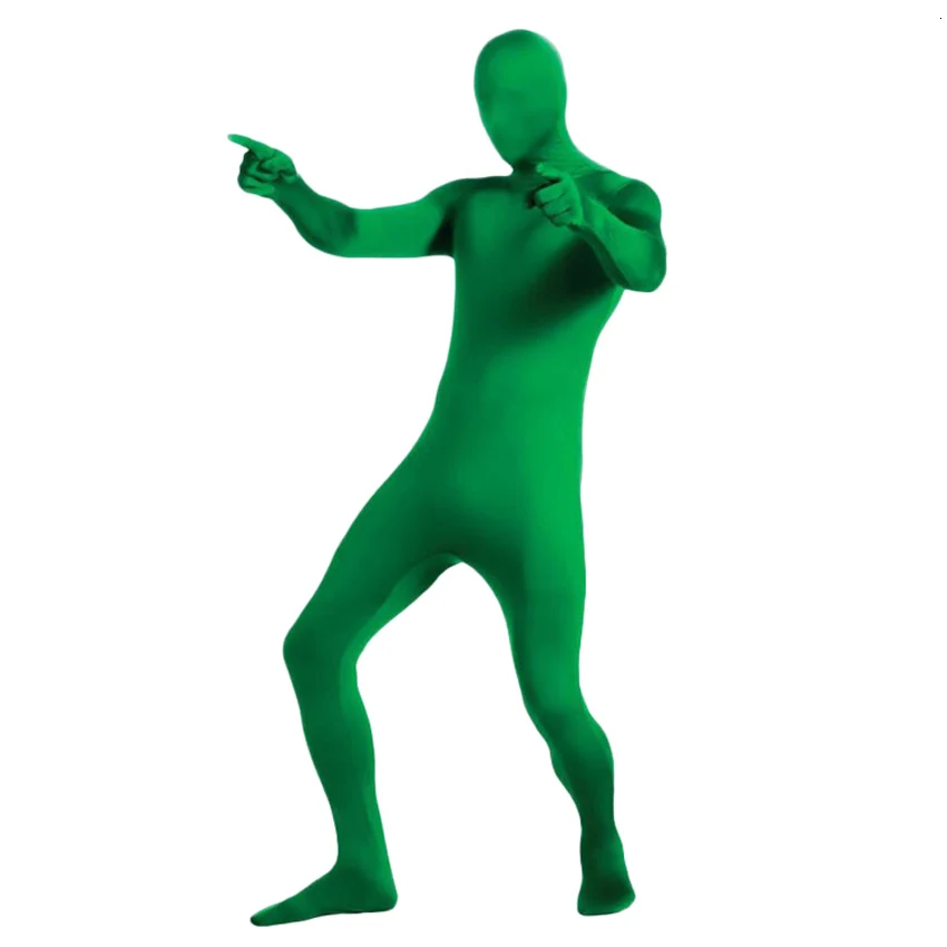 Adult Kid Dancing Full Body Zentai Cosplay Costumes Spandex Black Suit Tight Bodysuit Halloween Men Women Cosplay Bodysuit