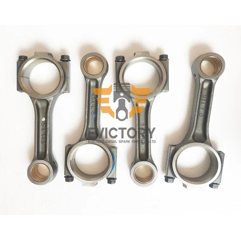 

For YANMAR 4TNV84T S4D84 S4D84E overhaul kit + connecting rod 4pcs