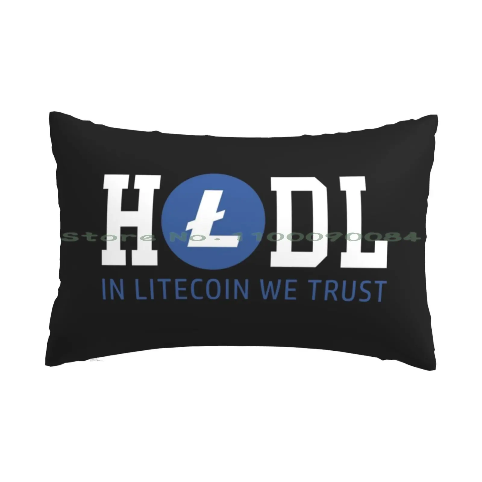 Litecoin Hodl In Litecoin We Trust Gift Cryptocurrency Litecoin Pillow Case 20x30 50*75 Sofa Bedroom Umbrella Corporation