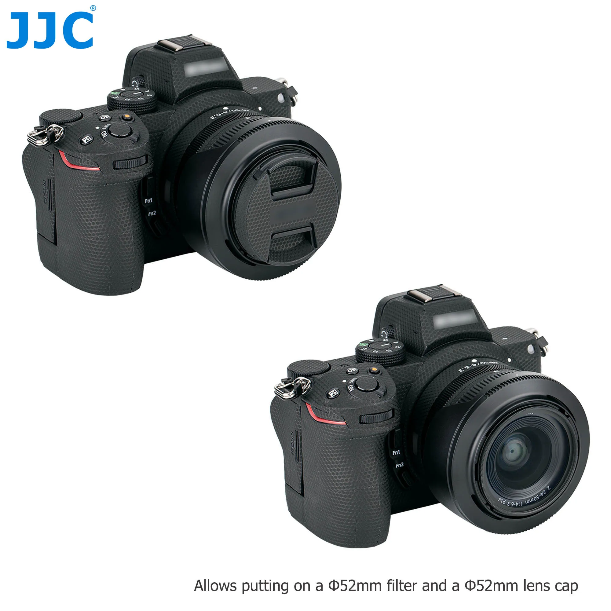 JJC-parasol de lente dedicado Reversible, HB-98 para Nikon NIKKOR Z 24-50mm f/4-6,3, Z5 Z6 Z7 Z6II Z7II