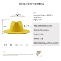 New Women Men Wool Fedora Hat With Leather Ribbon Gentleman Elegant Lady Winter Autumn Wide Brim Jazz Church Panama Sombrero Cap - Image 6