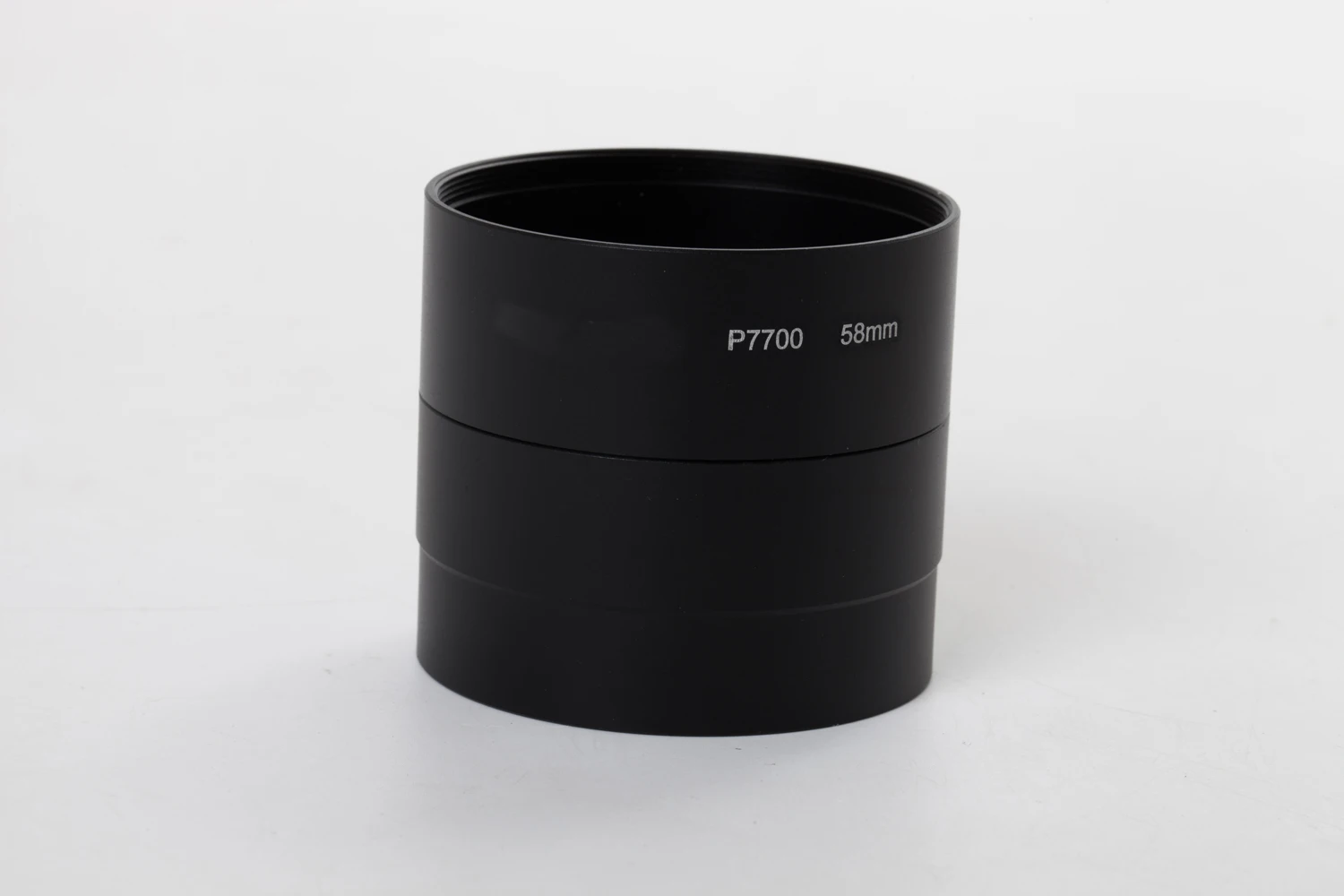 For Nikon p7700 camera 58mm thread Lens Filter Adapter Tube Ring Aluminum Alloy