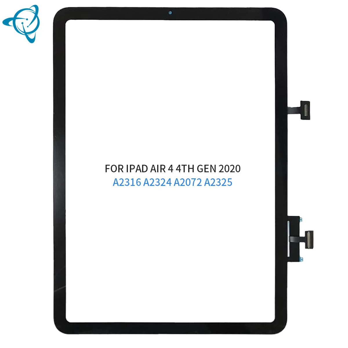 

shenyan Black A2316 A2324 A2072 A2325 Touch screen Panel For iPad Air 4 Digitizer Panel Touchscreen Front Glass Replacement 2020