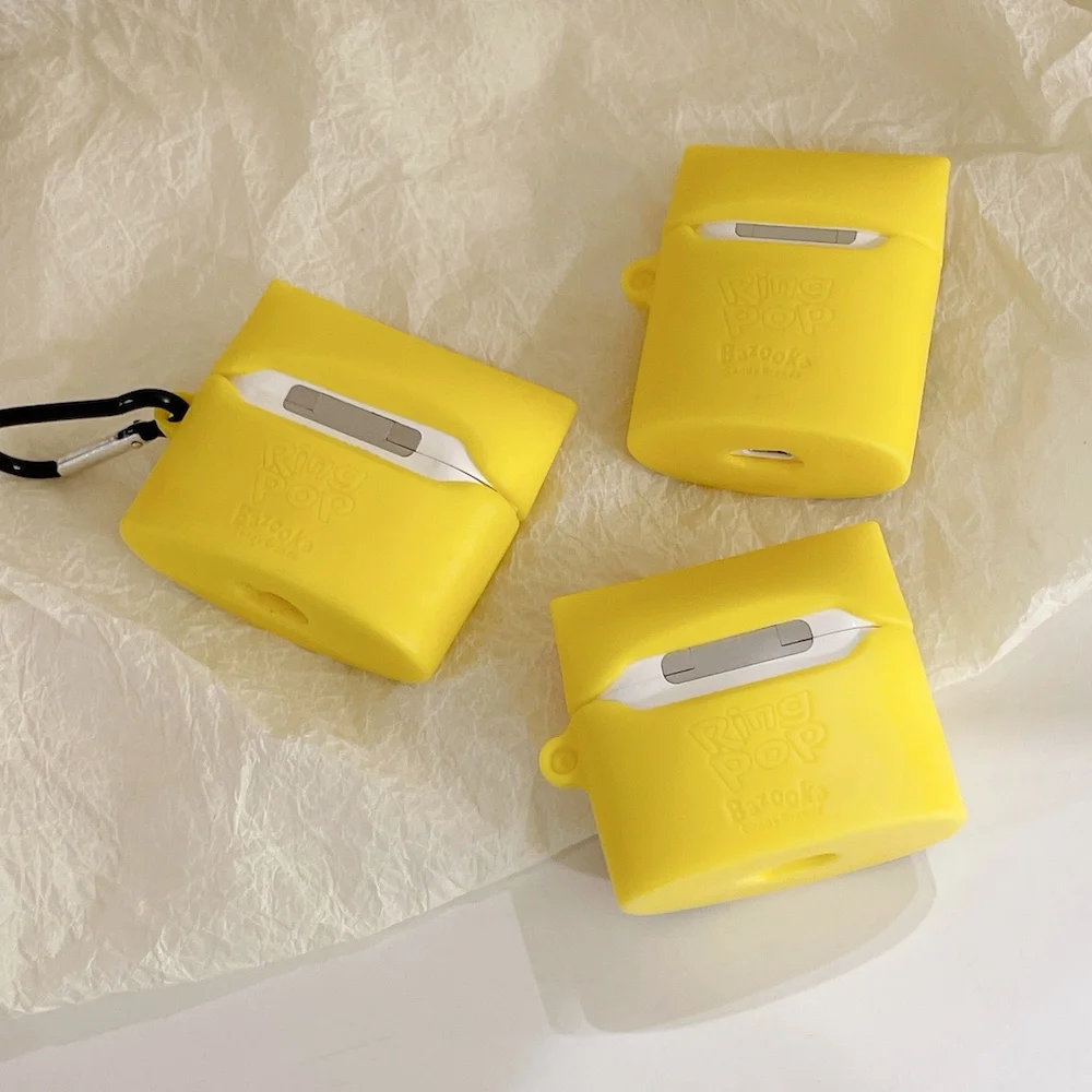 かわいいキャンディーapple airpodsプロカバー用ポッド2 1 3rd新ケースワイヤレス充電漫画ソフトカバー